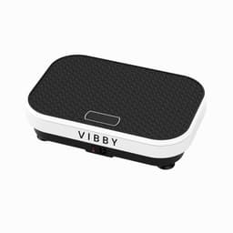 Vibby vibration plate — clean white design